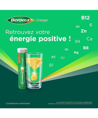Berocca Orange Energy + Berocca Boost Guarana Caffeine Multivitamins Helps Reduce Fatigue Vitamin C B and Minerals 30 + 45 Effervescent Tablets Do Not Match - Buy Online on GoSupps.com