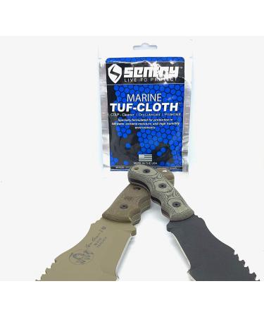 Sentry Solutions Marine Tuf-Cloth Pouch 12x12 Blue - Lint-Free Cleaning Cloth - Buy Online on GoSupps.com