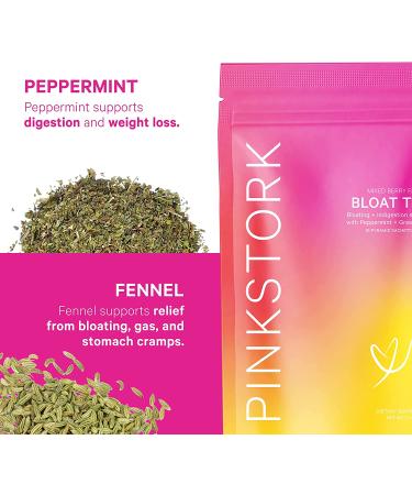 Pink Stork Fit Tea Bundle: Organic Detox Tea for Women - Supports Weight Loss, Metabolism, and Digestion with Green Tea, Ginger, and Turmeric - Women-Owned - Buy Online on GoSupps.com