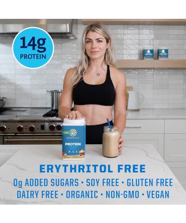 Chocolate Peanut Butter & Vanilla Organic Plant Based Protein Powder Set | Bundle & Save | Vegan Organic Protein Powder | Non-GMO Soy Dairy & Gluten Free (90 Servings Vanilla 30 Servings Choco PB) - Buy Online on GoSupps.com