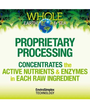 Organic Fermented Greens Vegan Supplement 13.8oz by Whole Earth & Sea - Unflavored - Buy Online on GoSupps.com
