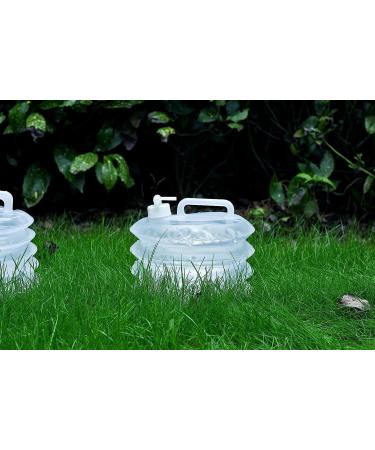 15L AceCamp Accordion Jerrycan | Collapsible Water Container with Spigot | Food Grade PET for Camping, Hiking, Backpacking | Outdoor Drinking Water Carrier - Buy Online on GoSupps.com