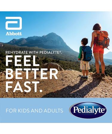 Pedialyte Electrolyte Oral Rehydration Solution Unflavoured 1-L Bottle Unflavored - Buy Online on GoSupps.com