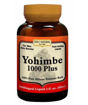 Only Natural Yohimbe 1000 Plus 60 Tablets