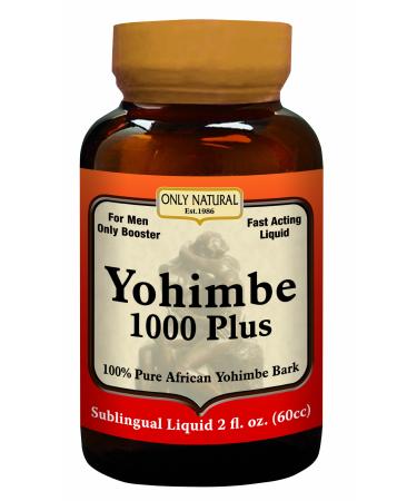 Only Natural Yohimbe 1000 Plus 60 Tablets