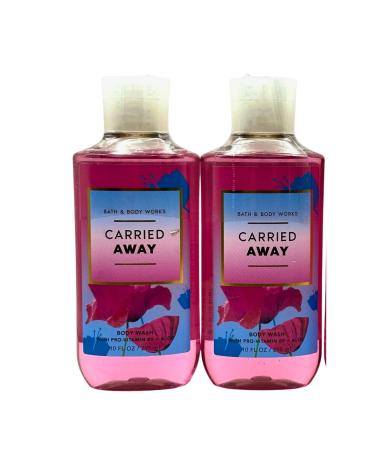 Bath & Body Works Shower Gel Set of 2 Bottles Each Bottle 10oz (Carried Away)