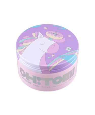 Oh! Tomi Body Peeling Rainbow - Shea Sugar Scrub with Vitamins & Minerals | Natural Skin Care Body Scrubs for All Skin Types | 250g - Buy Online on GoSupps.com