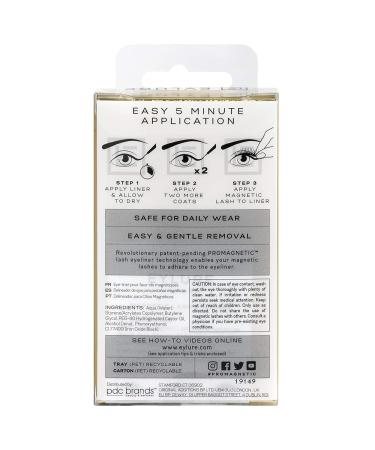 Eylure Pro Magnetic Liquid Eyeliner for False Lashes - Easy Application No Glue Needed - 4ml International Shipping - Buy Online on GoSupps.com