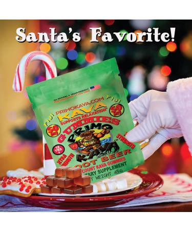 Kava Kava Gummies 25mg Strong Noble Kava with 25mg Kavalactones for Calm & Relaxation Fast-Acting Fiji Kava Root Extract Certified 3rd Party Testing - Root Beer Flavor 15 Count - Buy Online on GoSupps.com