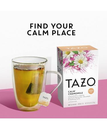 Tazo Herbal Infusion Tea-Calm Chamomile (Decaf) 20 Filter Bags - Buy Online on GoSupps.com