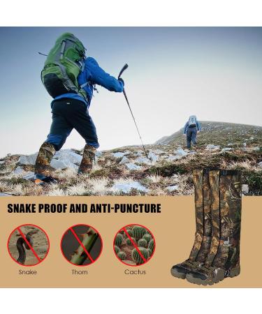 Ueasy Waterproof Leg Gaiters for Outdoor Activities | Anti-Tear Oxford Fabric | Men and Women | Ideal for Hiking, Hunting, Snow Skiing | G7KL - Buy Online on GoSupps.com