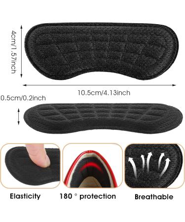 Shop Heel Pads for Too Big Shoes - 4 Pairs Heel Grips & Cushions for Comfort & Fit | Prevent Blisters & Slipping | Ideal for Men & Women - Buy Online on GoSupps.com