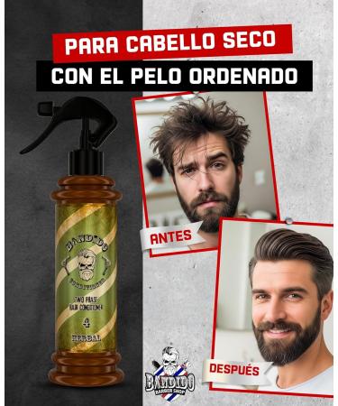  Bandido BANDIDO Herbal Bi-Phase Conditioner 350ml Leave-In Hair Treatment Paraben-Free Conditioner Leave-In Conditioner Anti-Frizz & Volume Argan Oil - Buy Online on GoSupps.com
