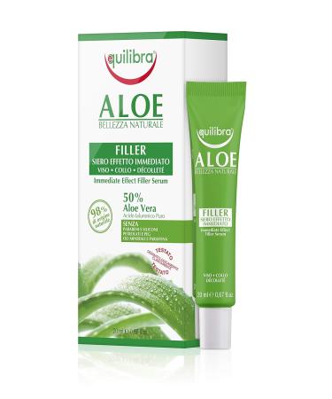 Aloe Filler Effect Anti-Wrinkle Face Serum 20ml - Youthful Hydrated Skin | International Shipping Available - Buy Online on GoSupps.com