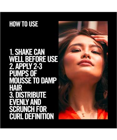 TRESemm Curl Definition Hair Mousse professional-quality hair care for long-lasting control 6x 200 ml 200 ml (Pack of 6) Mousse - Buy Online on GoSupps.com