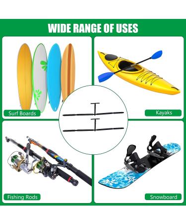 Adjustable Double SUP Surf Paddle Board Storage Rack | Ceiling Mount for Garage & Indoor Use - Buy Online on GoSupps.com