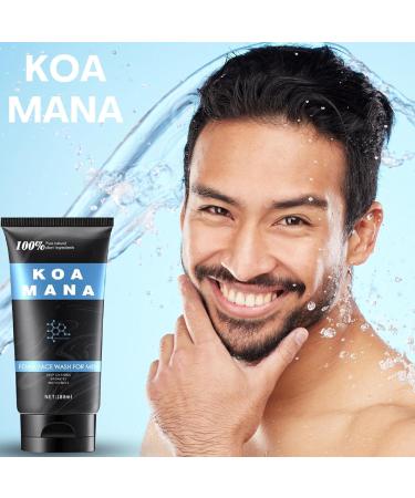 GOODY 2'S KOA MANA Foaming Face Wash for Men 100% Organic Pure Plant Ingredients 180 ml - Buy Online on GoSupps.com