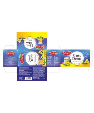 Selenium Slim & Detox Herbal Tea - 20 Bags (Pack of 2) | Buy Internationally for Weight Loss & Wellness - Buy Online on GoSupps.com