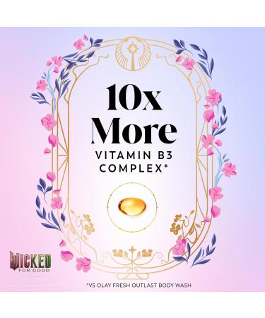 Olay Body Wash for Women Couldn't Be Lovelier Glinda's Edition Intensely Hydrating & Renewing Pro-Hyaluronic Acid Serum & Vitamin B3 All Skin Types Raspberry & Bubbles Scent 20 fl oz (Pack of 2) - Buy Online on GoSupps.com