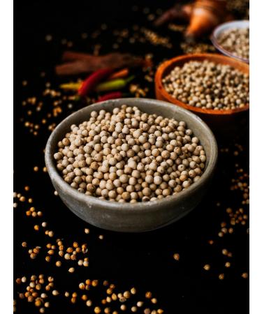 White pepper grains 100 g - LA PLANTIGO - Buy Online on GoSupps.com
