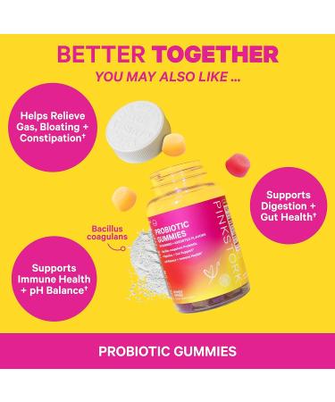 Pink Stork Detox Gummies with Apple Cider Vinegar and Ginger - 44 Count - Buy Online on GoSupps.com