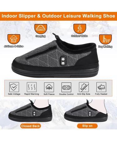 Shop Kamlif Free-Moving Foot Warmers - Rechargeable Heated Slippers for Men & Women | Indoor & Outdoor Comfort | Winter Plush Loafers - Buy Online on GoSupps.com