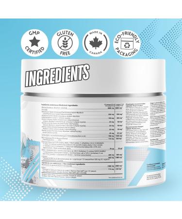 Shop Sante Pre Workout Plus Stim-Free Caffeine-Free EAA/BCAA with L-Arginine Acetyl-L-Carnitine & L- Citruline Amino Acid Supplement 50 Servings Snow Cone - Buy Online on GoSupps.com