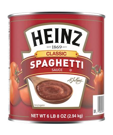 Heinz Classic Spaghetti Sauce 6.8 lbs Can - Buy Now for Authentic Flavors! - Buy Online on GoSupps.com