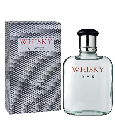 Whisky Silver Eau De Toilette for Men 100ml - Buy Online on GoSupps.com