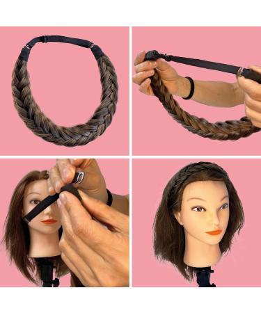 Buy CAISHA Herringbone Braid Hairpiece | Braided Red Mix Headband Hair Accessory | HZ303 - Buy Online on GoSupps.com