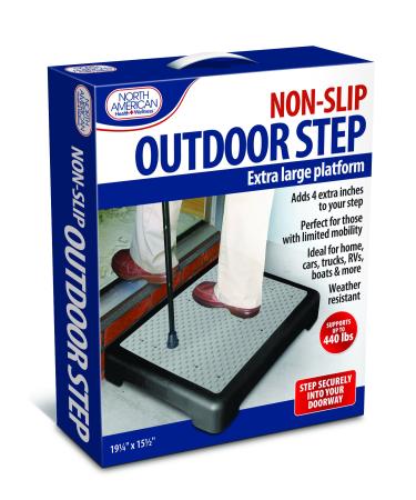 North American Health Wellness Mobility Step, Large, Measures 19 1/4
