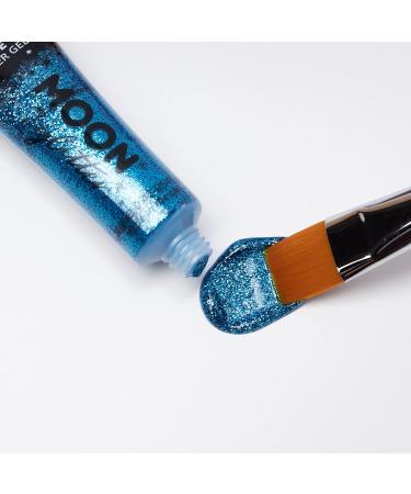 Moon Glitter Copper Bronze Fine Glitter Gel - 12ml | Cosmetic Festival Face & Body Paint - For Face, Body, Hair & Nails - Buy Online on GoSupps.com