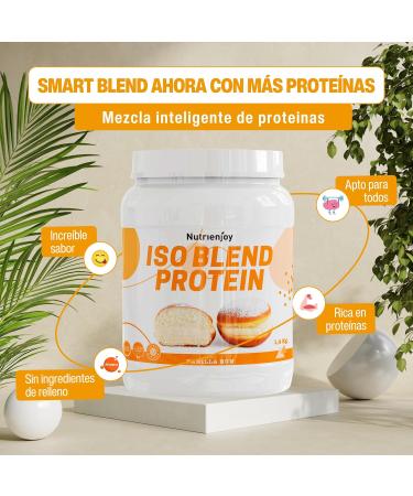 NUTRIENJOY Iso Blend 14 kg vanillebom Vanille Bum 14 Kg - Buy Online on GoSupps.com