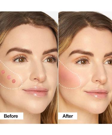HERBENJOY Cream Blush Set - 4 Colors Soft Blushers for Cheeks - Lightweight & Smudgeproof Liquid Blush - Dewy Finish - SET B 1ml - Buy Online on GoSupps.com