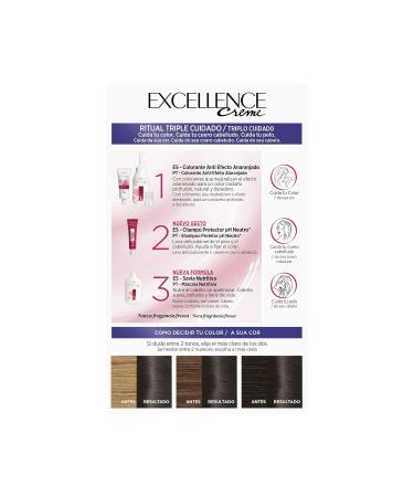 Excellence Brunette Ink 400 - True Brown Hair Color for Vibrant Long-Lasting International Shipping - Buy Online on GoSupps.com