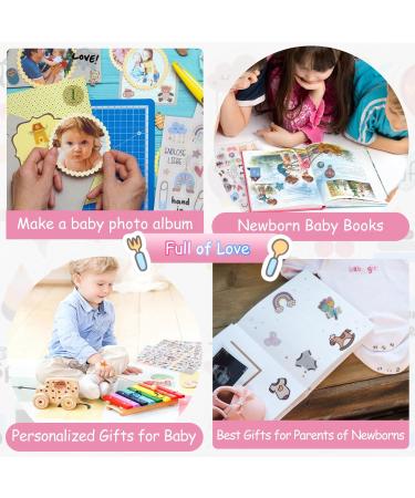 Baby Stickers Set - 424 Motifs for Photo Albums | Perfect Gifts for Boys & Girls - Buy Online on GoSupps.com