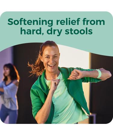 Dulcolax Stool Softener Laxative Liquid Gel Capsules Gentle Constipation Relief for Hard Dry Stools Docusate Sodium 100 mg 100 Count 2 pk 100 Count (Pack of 2) - Buy Online on GoSupps.com