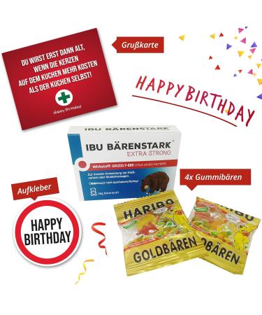 Longfair Birthday Present: Original All-in-One First Aid Set Gift Box - Funny Sanikast | Unique Birthday Joke Articles (German) - Buy Online on GoSupps.com