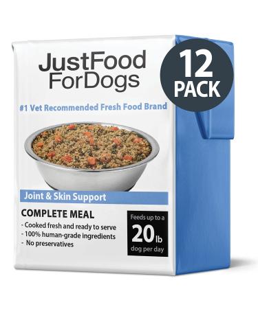 JustFoodForDogs Pantry Fresh Dog Food and Puppy Food Joint & Skin Support