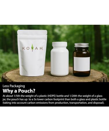 KOYAH - Organic Stinging Nettle Leaf Capsules Freeze-Dried 300 mg (2 400 mg Fresh) Upper Respiratory Support & Immune Support - 60 Capsules - Buy Online on GoSupps.com