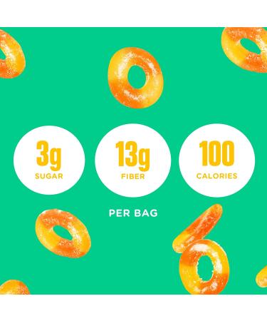 SmartSweets Peach Rings - Guilt-Free Candy, 1.8 OZ | Low Sugar, Vegan Treats - Buy Online on GoSupps.com