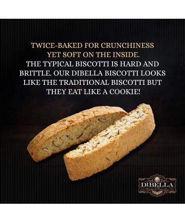 Dibella Almond Orange Biscotti - 6.6 Oz Gourmet Cantuccini Cookies - Buy Online on GoSupps.com