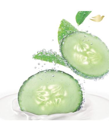 Dove Refreshing Body Wash - Cucumber & Green Tea, 22 oz (4 Count) | Revitalizes & Nourishes Skin, Eliminates Bacteria - Buy Online on GoSupps.com