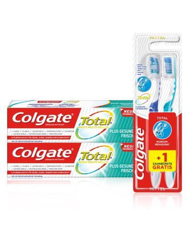 Colgate Total Set with toothpaste & toothbrushes
