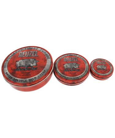 REUZEL INC Red Pomade 4oz - High Shine, Strong Hold | Single Pack - Buy Online on GoSupps.com