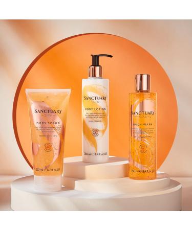 Sanctuary Spa Vegan Shower Gel - Jasmine Grapefruit Vanilla - 250ml (1 Pack) - Buy Online on GoSupps.com