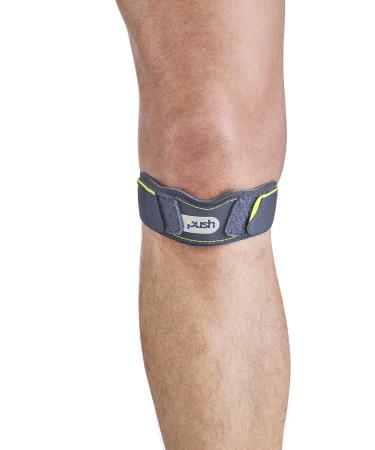Push Sports Patella Brace - Pain Relief for Jumper's Knee & Osgood-Schlatter. Non-Slip, Comfortable Brace for Sports. One-Size Fit - Buy Online on GoSupps.com