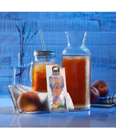 Bolero Ice Tea Peach - Sugar-Free Beverage Powder | 12x3g | Refreshing Stevia-Sweetened Drink | Vitamin C | Diabetic-Friendly Iced Tea - Buy Online on GoSupps.com