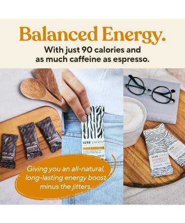 Verb Variety Pack - 15 Caffeinated Energy Bars in 3 Flavors - Vegan & Gluten-Free Nutrition Bars with Organic Green Tea - Low Sugar & 90-Calorie Snacks (Pack of 15) - Buy Online on GoSupps.com