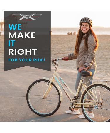 X WING Bike Seat Cover with Memory Foam Padding for Comfortable Indoor and Outdoor Cycling - Buy Online on GoSupps.com